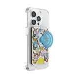 PopSockets PopWallet+ - Officiële Verwisselbare Portemonnee voor Smartphones en Tablets met een Geïntegreerde Verwisselbare PopTop - Pokémon - Eevee Evolution Faces