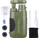 PolkaHome® Filtre à eau de survie – Filtre à eau extérieur kit d'urgence 5 000 L