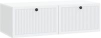 vidaXL Meuble TV mural Blanc 98 x 41 x 30 cm Bois d'ingénierie