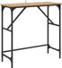 vidaXL Wandtafel Artisan Eiken 75 x 32 x 75 cm Bewerkt hout