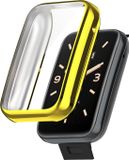 By Qubix Qubix TPU case Goud Geschikt voor Xiaomi Mi Band 7 Pro