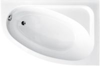 Badland CORNEA hoekbad 150 x 100 cm rechts wit met styropor ombouw