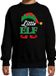 Bellatio Decorations Little elf Kerst sweater - zwart - kinderen - Kersttruien / Kerst outfit 98/104