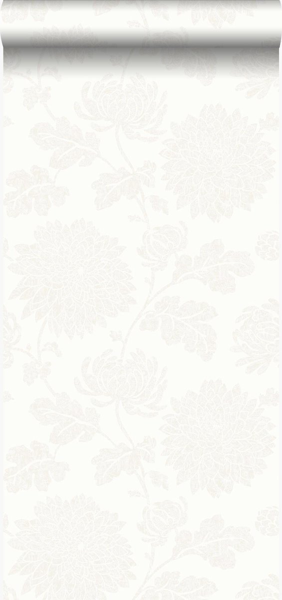 Origin Wallcoverings behang bloemen wit - 326146 - 53 cm x 10,05 m