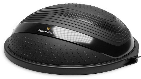 Flow Fitness Balanstrainer Pro - 63 cm - met Fitness Elastieken en Opblaaspomp