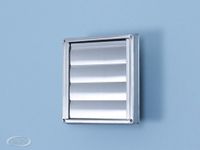 Boss & Wessing BWS Ventilatie Overdrukrooster RVS Aansluitmaat Ø 125mm