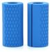 Poignée haltère - Poignée antidérapante en silicone - Lot de 2 - Compatible barre d'haltères et haltères