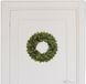 Merkloos Couronne de porte/couronne de Noël verte avec éclairage 40 cm