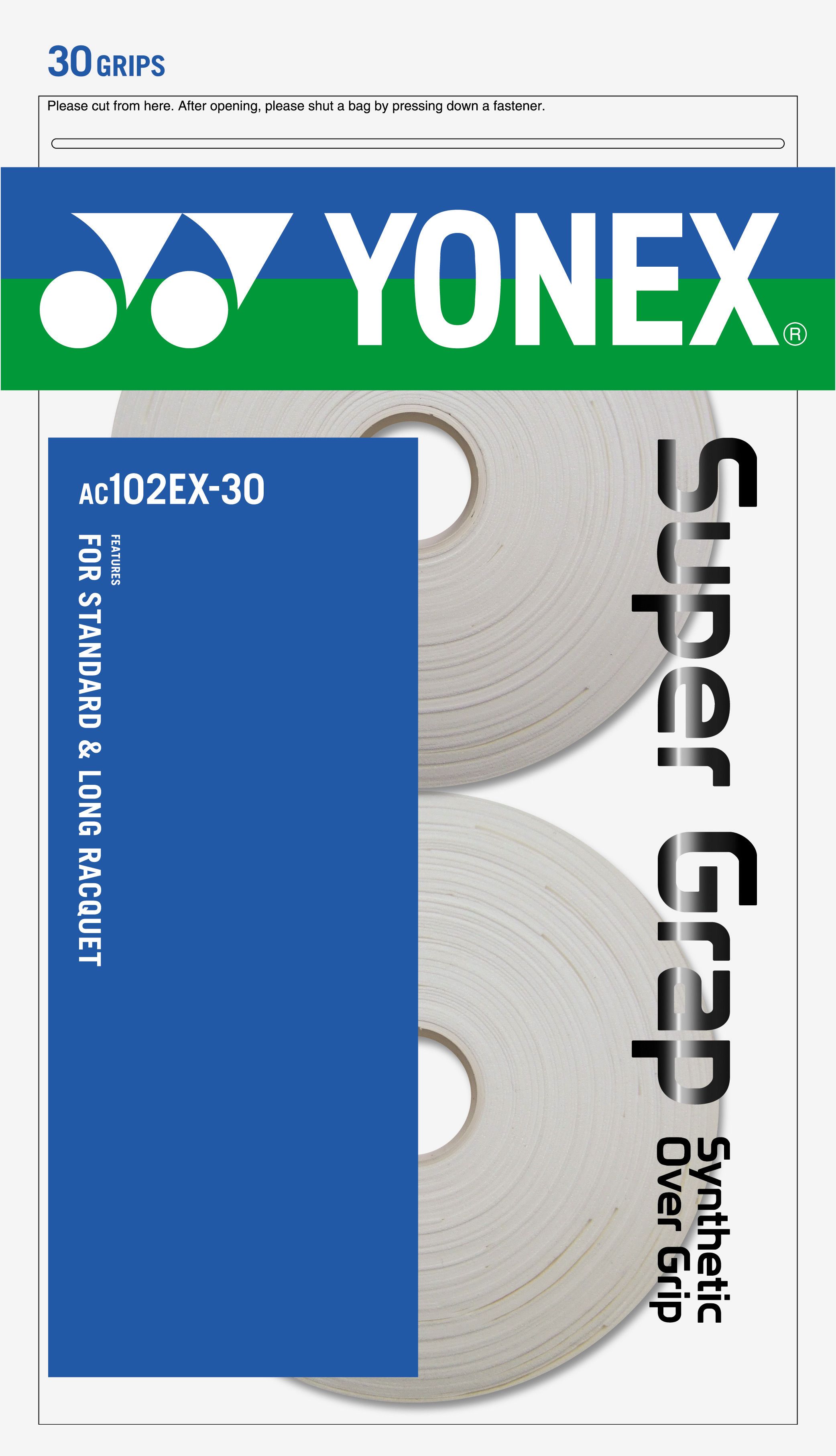 Yonex Super Grap 30 overgrip - wit