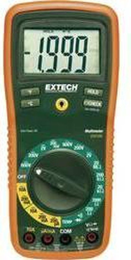Extech EX410A Multimeter Digitaal – CAT III 600 V – Weergave (counts): 2000