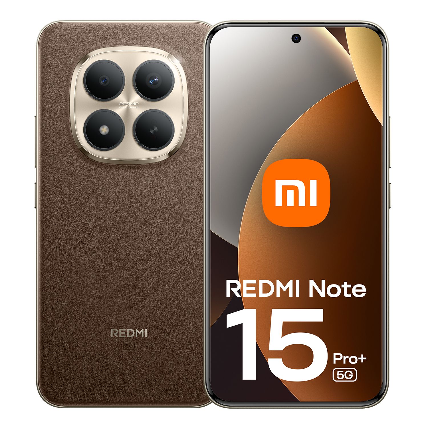 Xiaomi Redmi Note 15 Pro+ 5G - 6.83" AMOLED, 8GB RAM, 256GB, 6500mAh - Brown