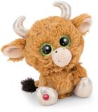 NICI Glubschis Knuffeldier hooglandrund Shug, 15 cm, brun