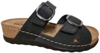 Rohde 5430 90 Slippers Zwart Nubuck Dames