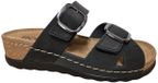 Rohde 5430 90 Slippers Zwart Nubuck Dames