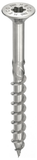 HECO TOPIX-Plus Spaanplaatschroef 8x180mm Platkop RVS Deeldraad HD-40 (100 stuks)