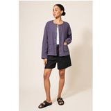 White Stuff Carrie Denim Jacket Dusty Purple Taille: 16