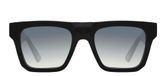 Ophy Holl Lunettes De Soleil Unisexe Noir Géométrique Vert 53mm