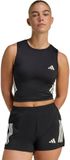 Adidas Performance Adi365 Iconic Hardloopcroptop - Dames - Zwart