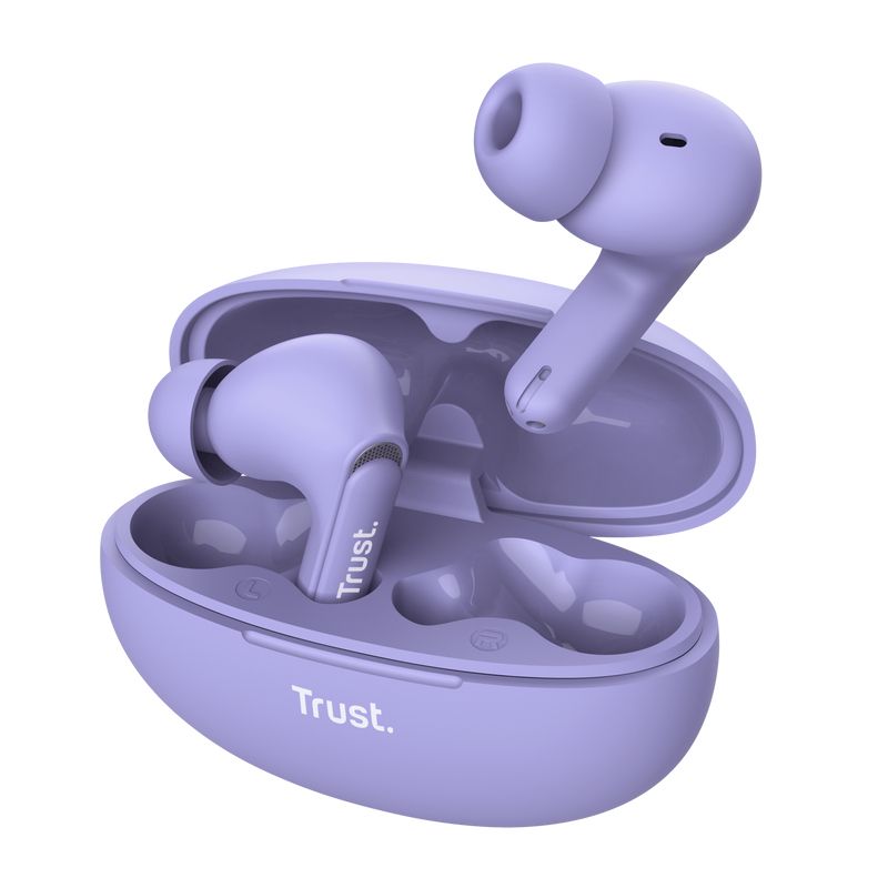 Trust Yavi True Wireless Stereo (TWS) In-ear Headset - Purple