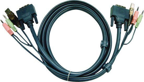 ATEN 2L-7D02UD DVI-D KVM Kabel - 1.8m