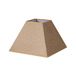 Lampenkap Jute lampenkap E27 bruin 40 x 18 x 28 cm