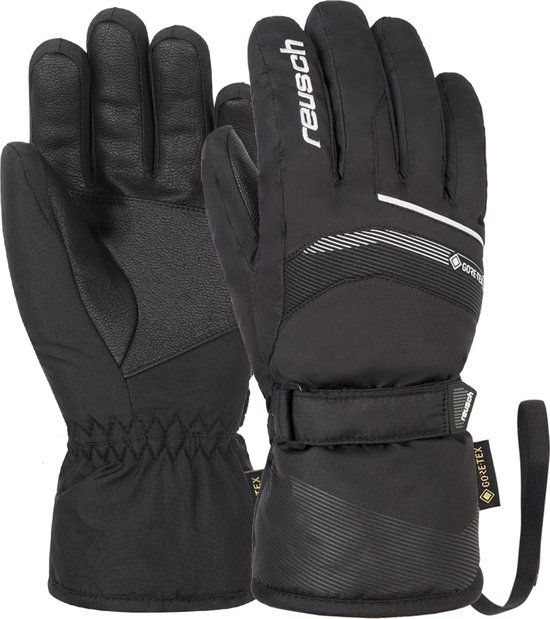 Reusch Bolt GTX Junior Winter Gloves - Black/White - Kids - Size 5.5 - Waterproof