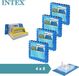 Intex Zwembadtegels - 4 verpakkingen van 8 tegels - 8m²