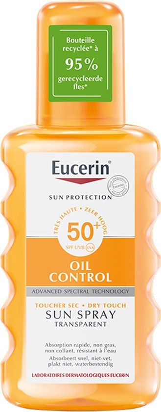 Eucerin Sun Oil Control SPF50+ Dry Touch Spray Transparent 200ml