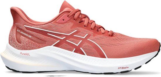 ASICS GT-2000 12 Dames Hardloopschoenen - Rood - Maat 42