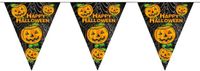 Merkloos / Sans marque Espa Nv 5x Pompoenen vlaggenlijnen / slingers 5 meter - Halloween versiering