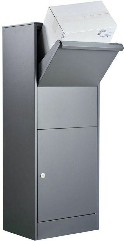 Allux 800L Large pakketbrievenbus antraciet