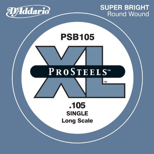 D'Addario PSB105 .105 inch Single Bass Guitar String