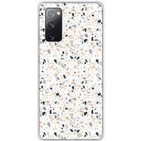Samsung Galaxy S20 FE Terrazzo color bedrukt siliconen hoesje