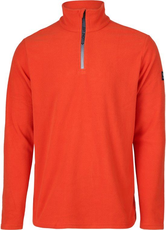 Brunotti Tenno Heren Fleece Pully - Oranje - XXL