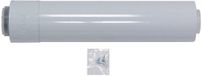 Vaillant Rallonge télescopique pour évacuation des fumées de condensation, PP, 60/100, 0,5-0,8 m