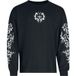 Black Blood by Gothicana Gothicana Black Blood - Gothic Shirt met lange mouwen - Bloodsworn to Tepes - S tot XXL - voor Mannen - zwart