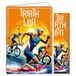 69-1012 Olympische Spelen 69-1012 Triathlon Kaart voor Fiets, Racefiets, met Envelop, 12 x 17,5 cm, voor Sportsporters, Kampioen of Wielersport, Collectie Passion Sports, Gemaakt in Frankrijk
