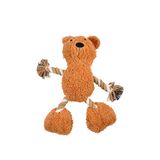 Les Doudous Martin Pluche dier met touw, 25 x 30 cm