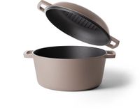 Cook & Pan Taupe of Mind 2 in 1 Fonte Braadpan