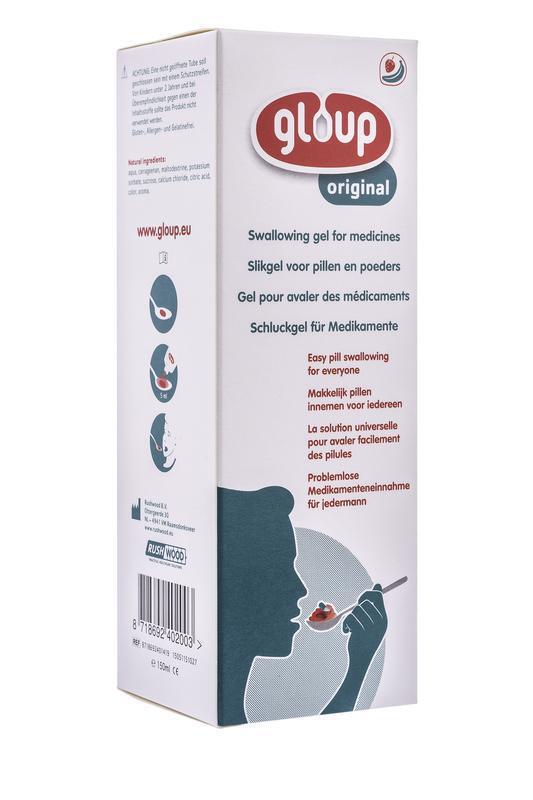 Gloup Original medicatie inname gel aardbei banaan 150 ML