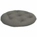vidaXL Hangstoel Kussen VIANEN 100% Polyester Grijs Ø 50 x 10 cm