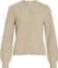 Vila Vest Vicutie O-neck L/s Knit Cardigan/pb 14117469 Natural Melange/gold Glitter Dames Maat - M