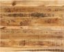 vidaXL Tafelblad met natuurlijke rand 90x80x2,5 cm massief mangohout