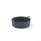 Quid Naturalia Frituurmand, rond, 18 x 7,8 cm, siliconen, geschikt voor magnetron