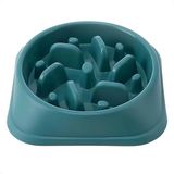JAXY - Anti Schrokbak - Slowfeeder Hond en Kat - Voerbak - Anti-Slip Schrokbak - Voerpuzzel - Anti Schrok Hondenvoerbak - Slow Feeder Honden Voerbak - ⌀ 20,3 cm - Turquoise