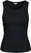 Noisy May Nmmaya S/L Regular Tank Top Noos Zwart Dames Maat S