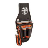 Klein Tools 5240 Tool Pouch, Tradesman Pro Maintenance Tool Pouch met 9 zakken, Tape Thong, 2-Inch Tunnel Loop, Grote Elektricien Holster