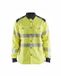 Blaklader Multinorm overhemd 3239-1517 - High Vis Geel/Marineblauw - XXXL