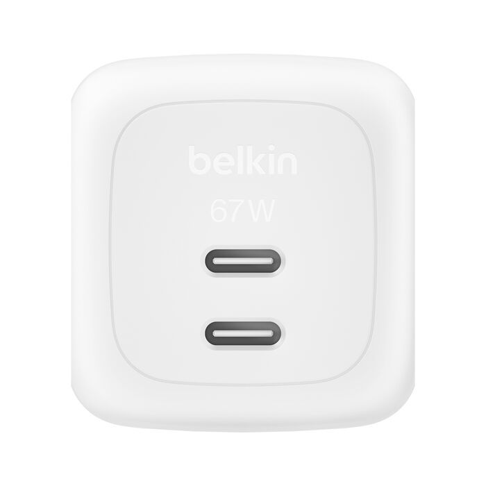 Belkin BoostCharge Pro 67W USB-C Wall Charger - White