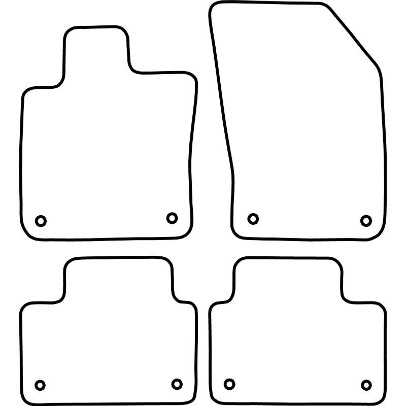 AutoStyle Autotapijten VO V60 II 2018 - 8714767591702